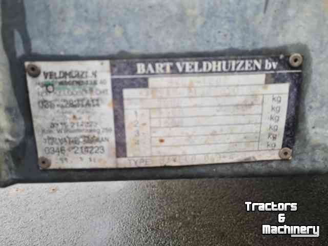 Auto-aanhangwagen t/m 3500 Kg Kersten G43 4 Baveco (Veldhuizen) snelverkeer aanhanger