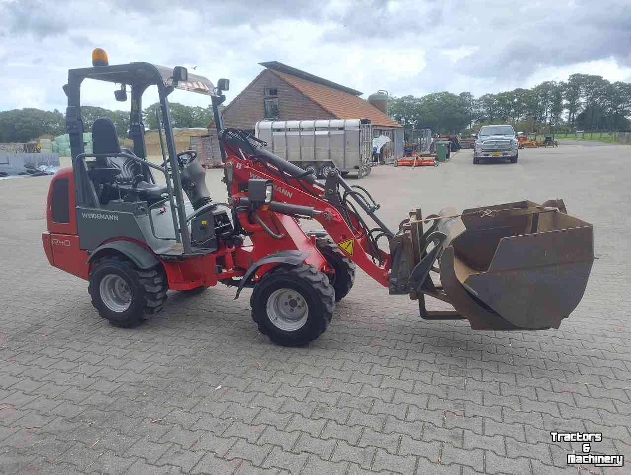 Shovel / Wiellader / Kniklader Weidemann 1240cx35