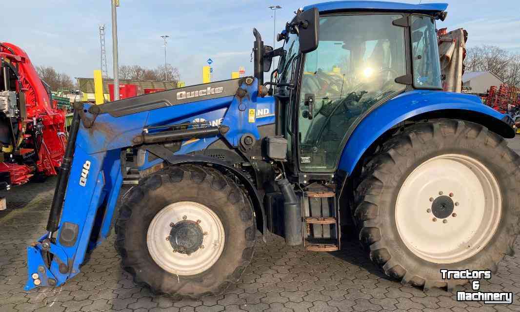 Traktoren New Holland T 5.105 + Quicke Frontlader Q46