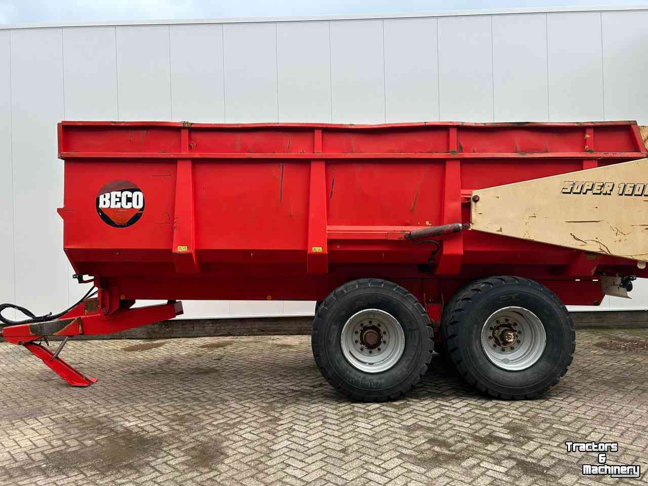 Kipper / Kiepwagen / Landbouwkipper Beco Super 1600