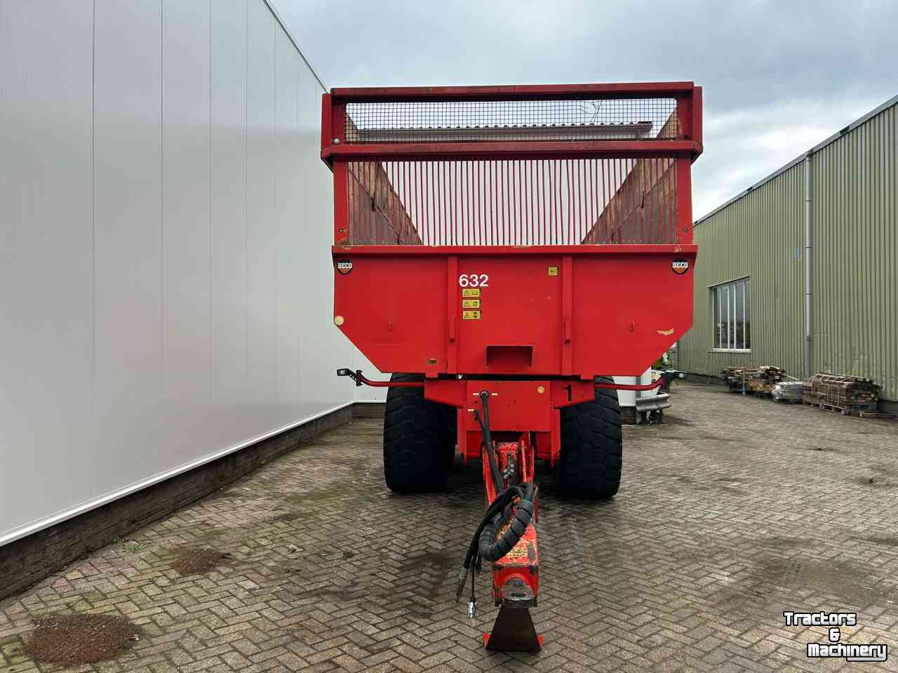Kipper / Kiepwagen / Landbouwkipper Beco Super 1600
