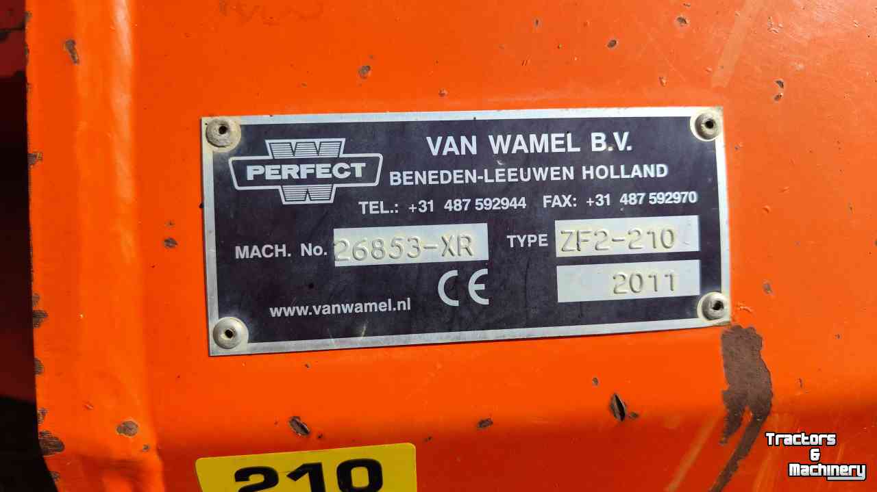Klepelmaaier Perfect ZF2-210 zijklepelmaaier