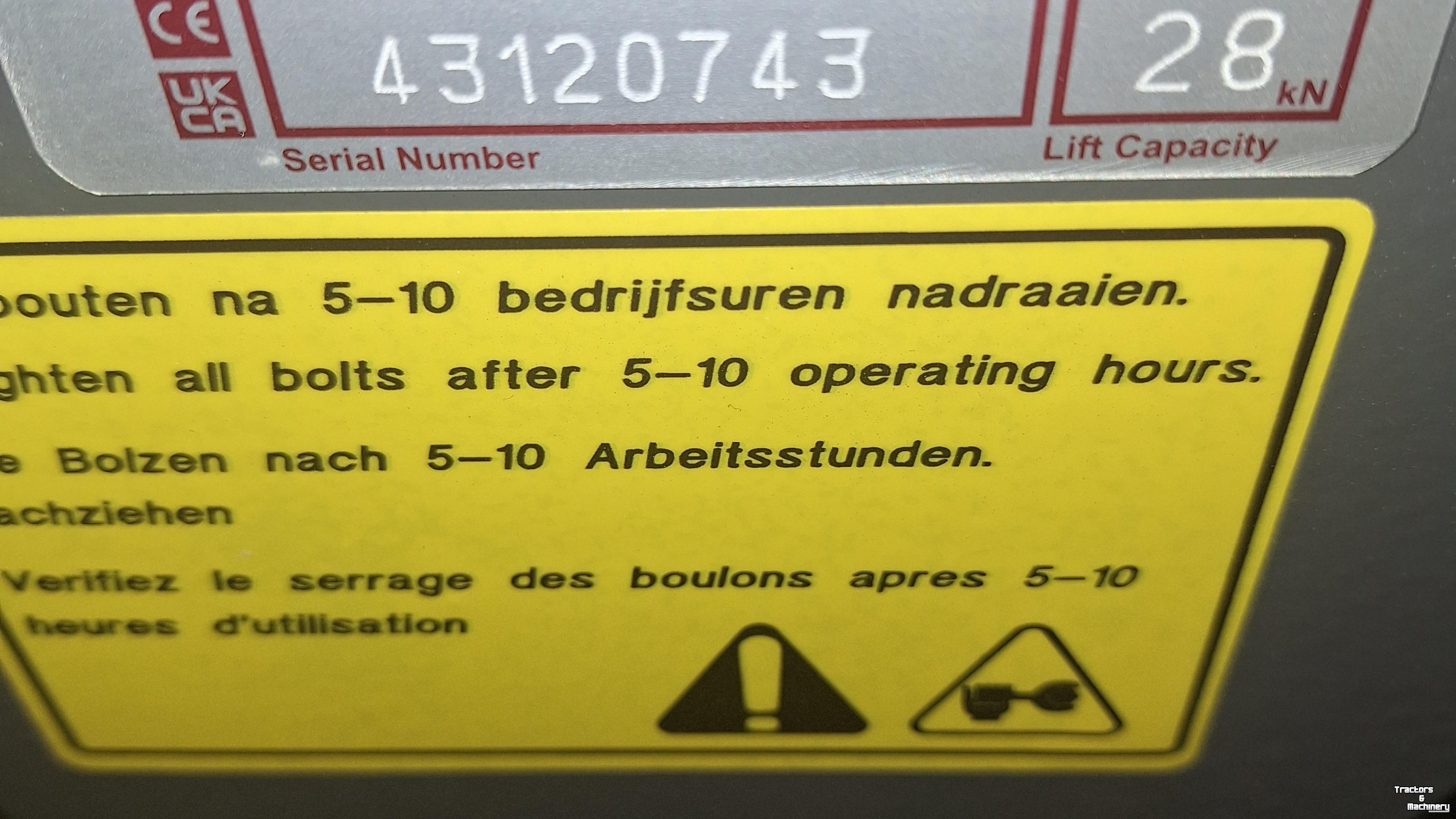 Front-laders / Frontlader / Voorlader Zuidberg ZUIDBERG 28  KN ZUIDBERG FRONTHEF MF 5S SERIE