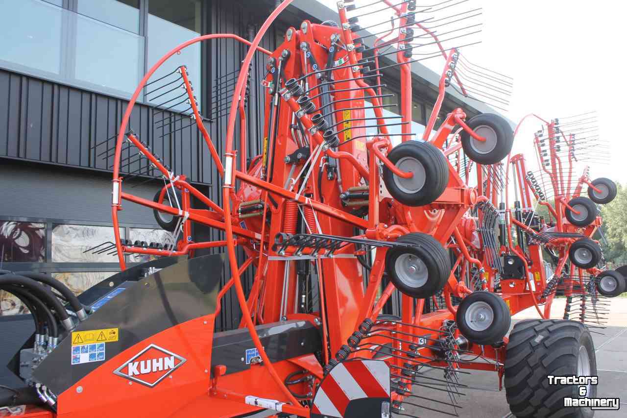 Rugger / Hark / Zwadhark Kuhn GA13031 4-rotorige cirkelhark vierrotorhark wiersmachine NIEUW!