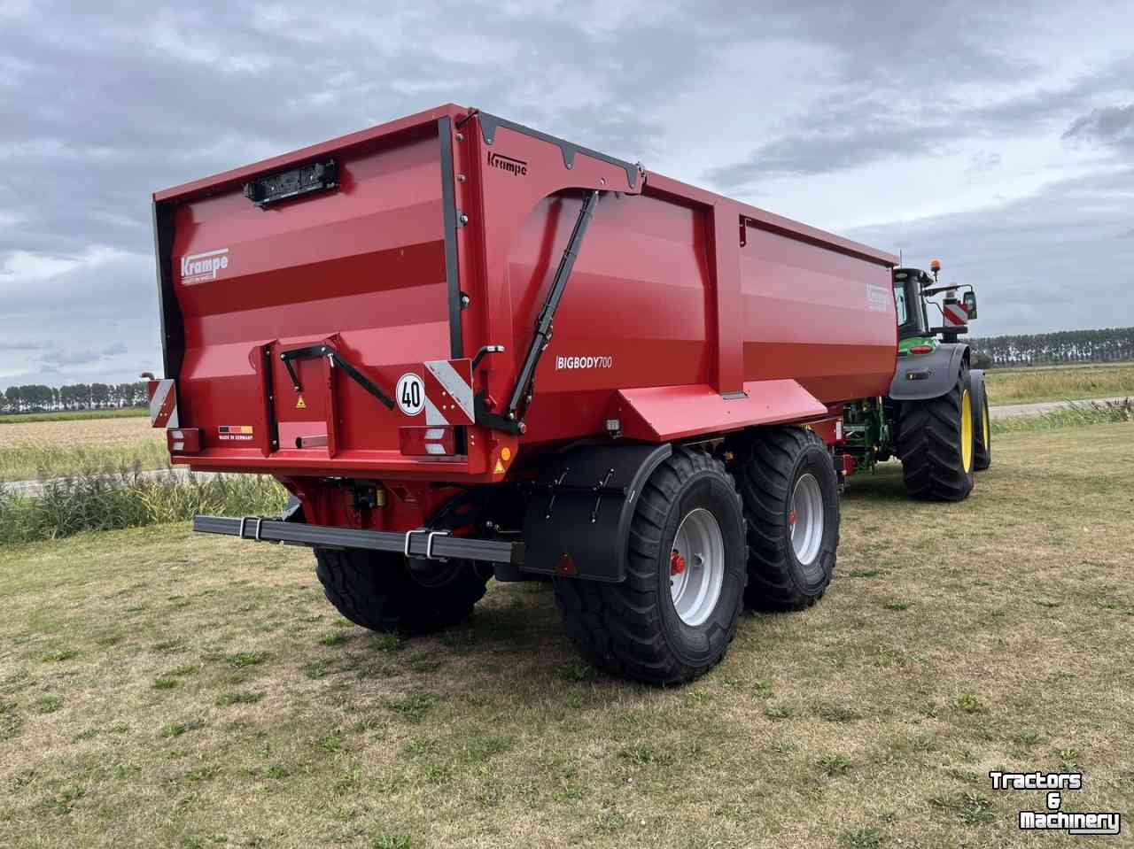 Kipper / Kiepwagen / Landbouwkipper Krampe BIG BODY 700