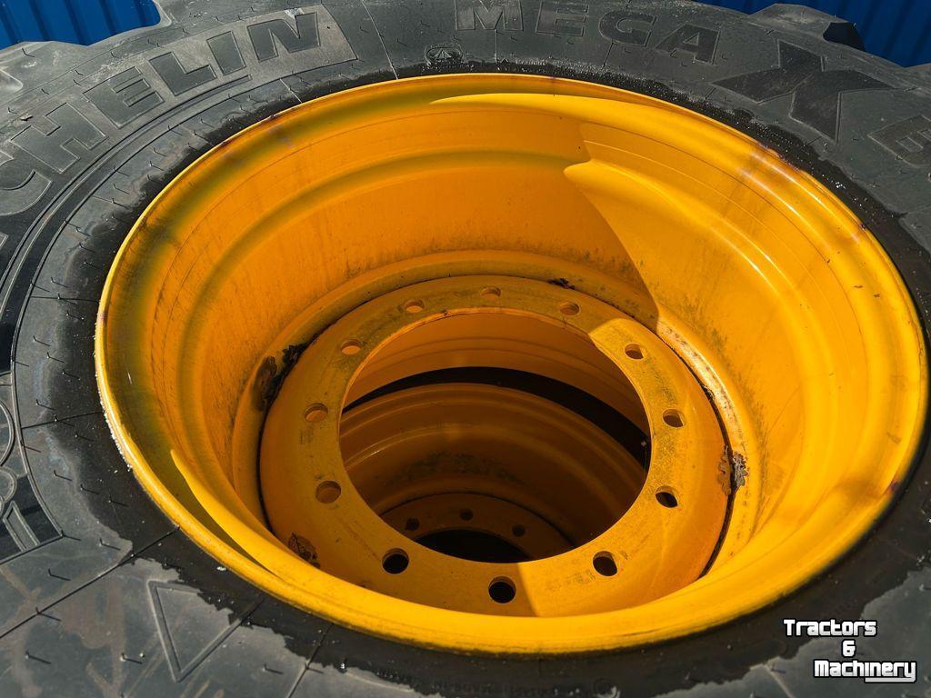 Wielen, Banden, Velgen & Afstandsringen Michelin 4x620/75R26 megaXbib 12 gaats JCB velgen