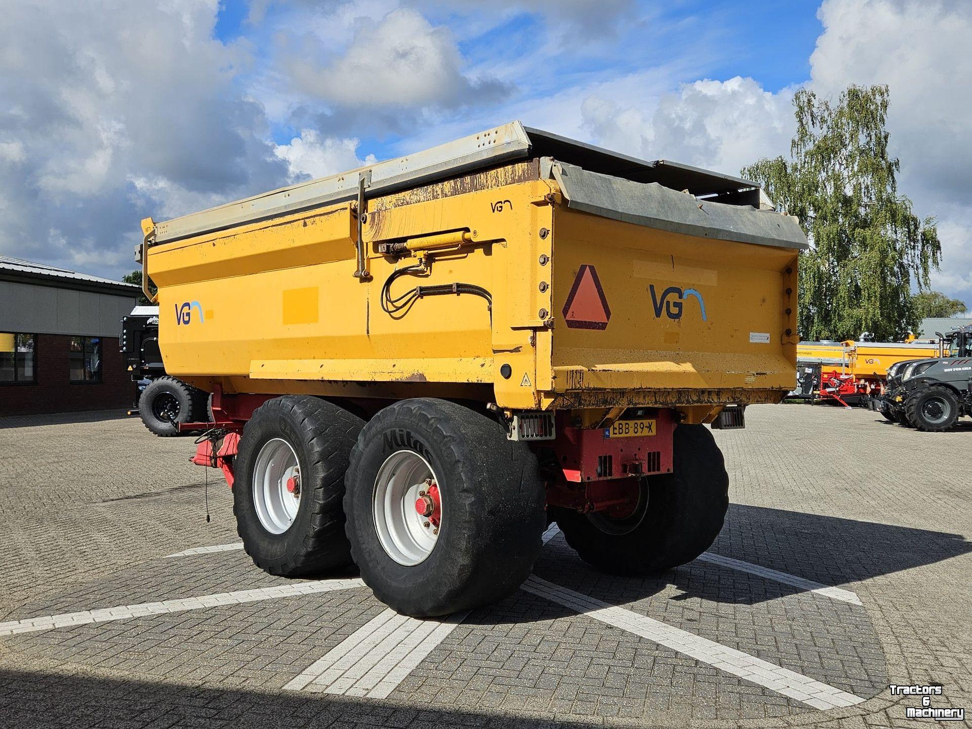 Kipper / Kiepwagen / Landbouwkipper VGM ZK22-2 ZK 22/2