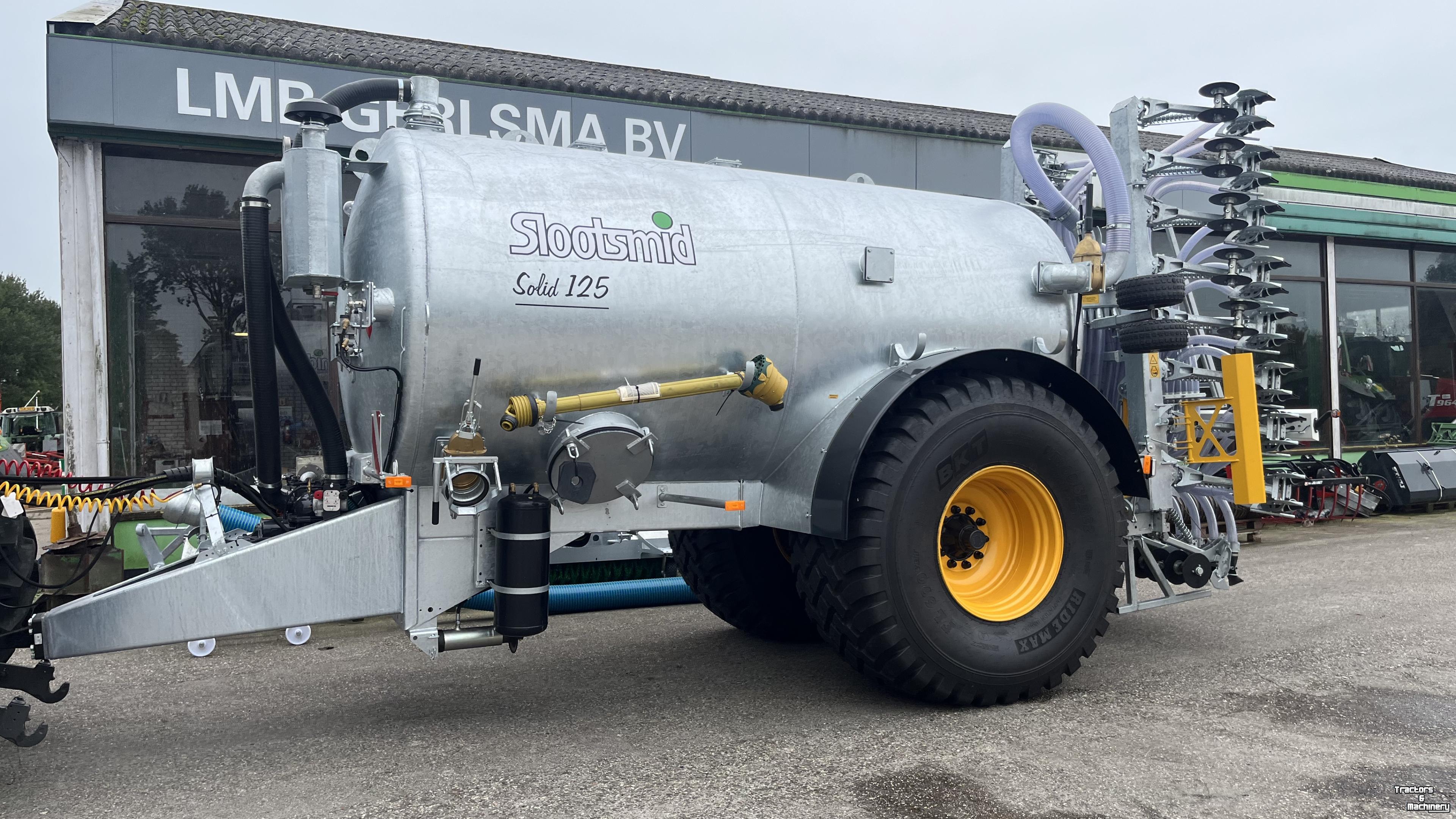 Mesttank Slootsmid Slootsmid Solid 125 met SZB 720 bemester