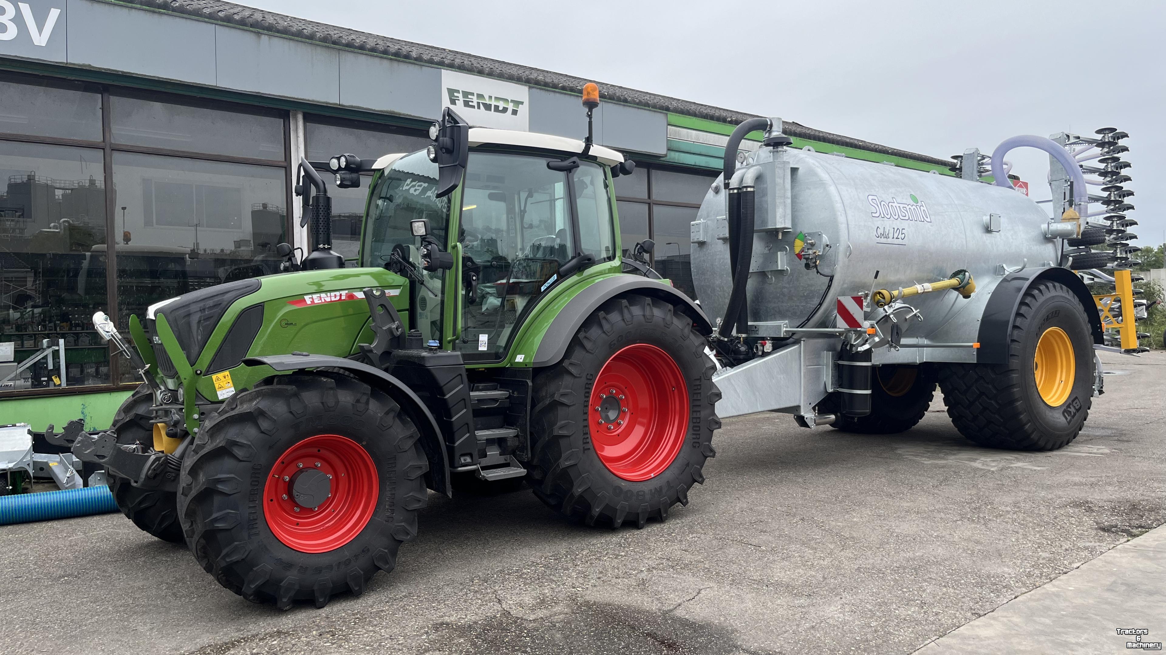 Mesttank Slootsmid Slootsmid Solid 125 met SZB 720 bemester