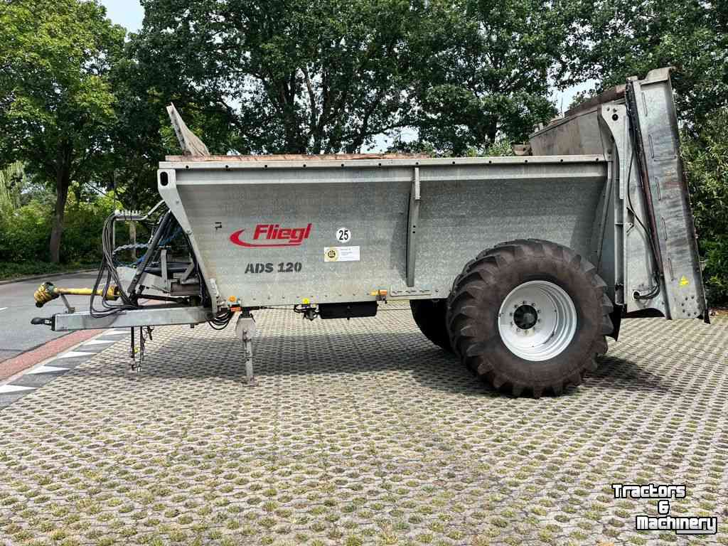 Mestverspreider / Stalmeststrooier Fliegl ADS 120 mestverspreider