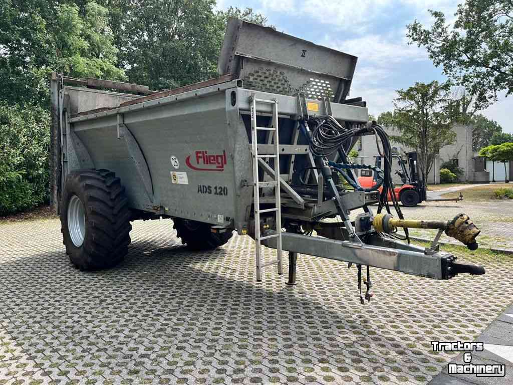 Mestverspreider / Stalmeststrooier Fliegl ADS 120 mestverspreider