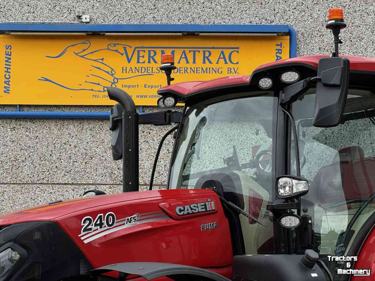 Tractor / Trekker Case-IH Puma 240AFS CVX connect vario Fronthef Hydr rem Lucht Vol GPS