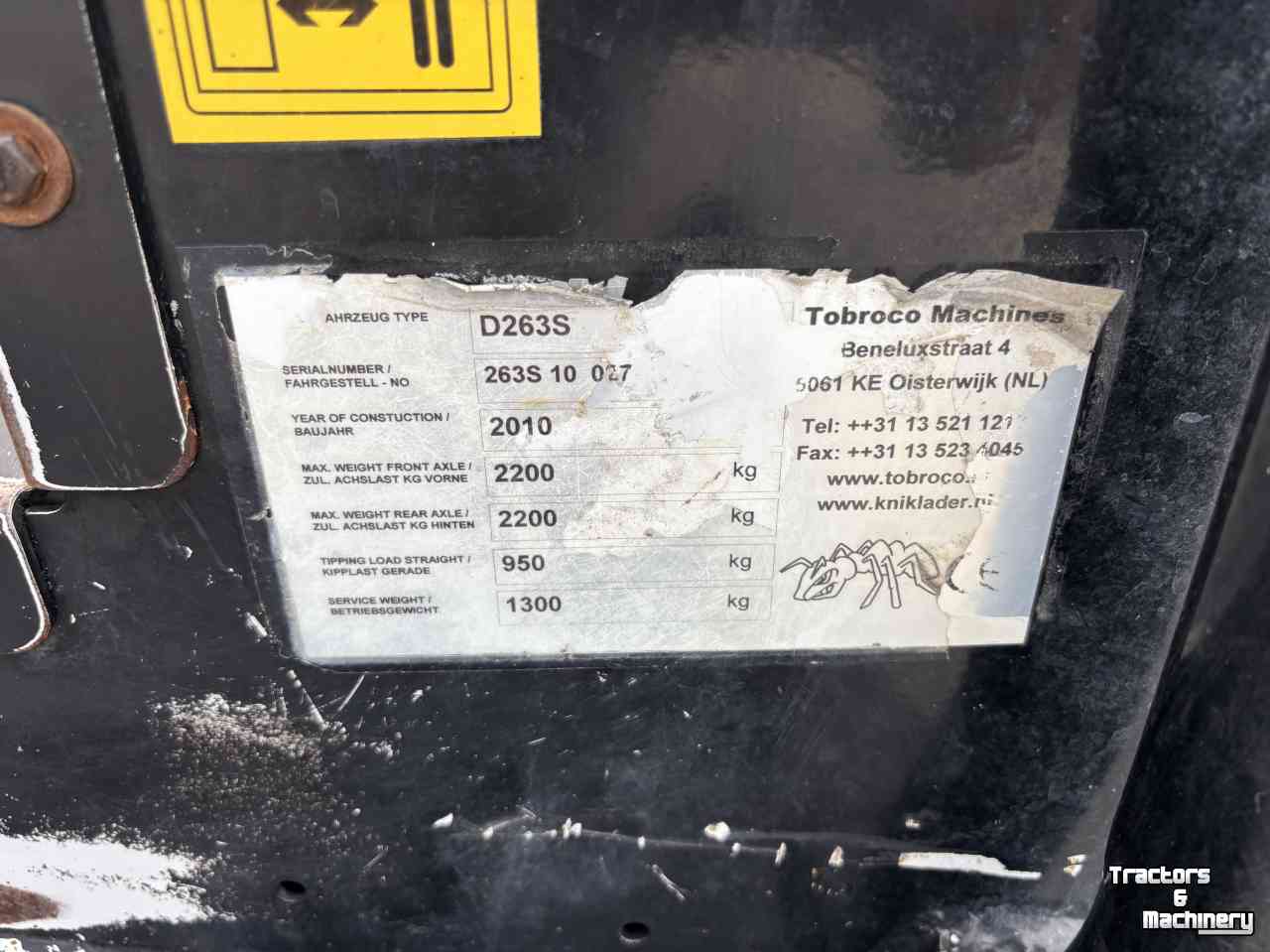 Shovel / Wiellader / Kniklader Giant D263S shovel