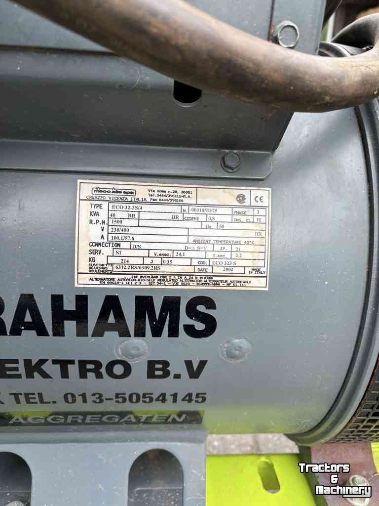 Aggregaat / Generator  Aftakas aggregaat