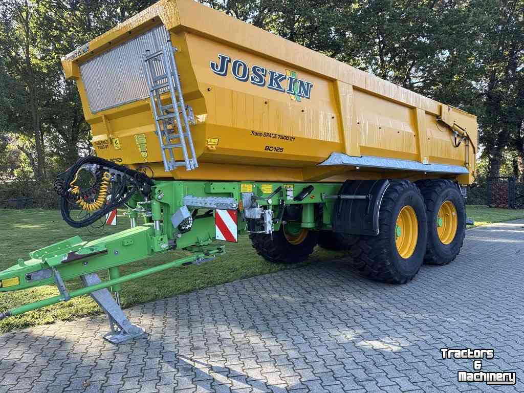 Kipper / Kiepwagen / Landbouwkipper Joskin Trans space 7500