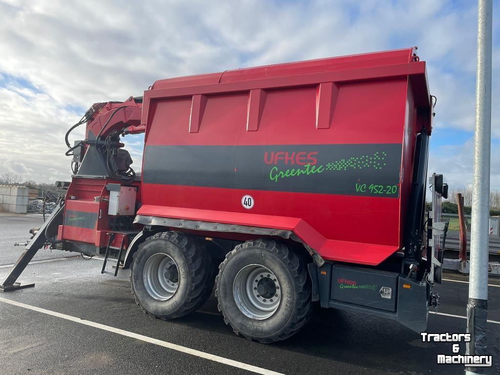 Houtversnipperaar Greentec 952/20 chipper combi