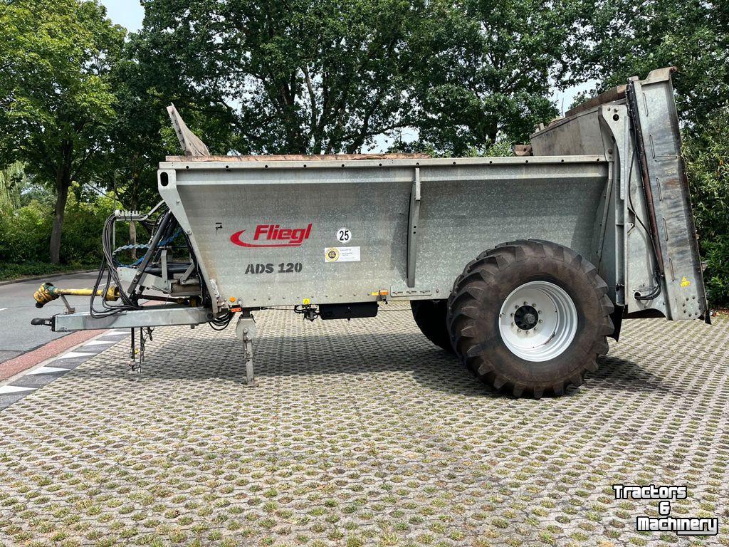 Mestverspreider / Stalmeststrooier Fliegl ADS 120 mestverspreider