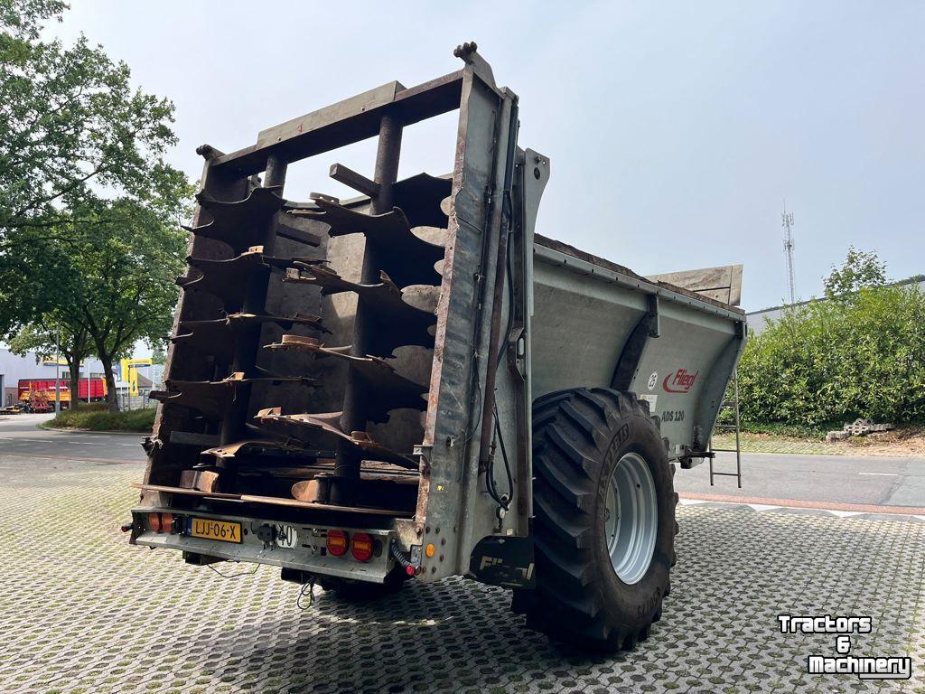 Mestverspreider / Stalmeststrooier Fliegl ADS 120 mestverspreider