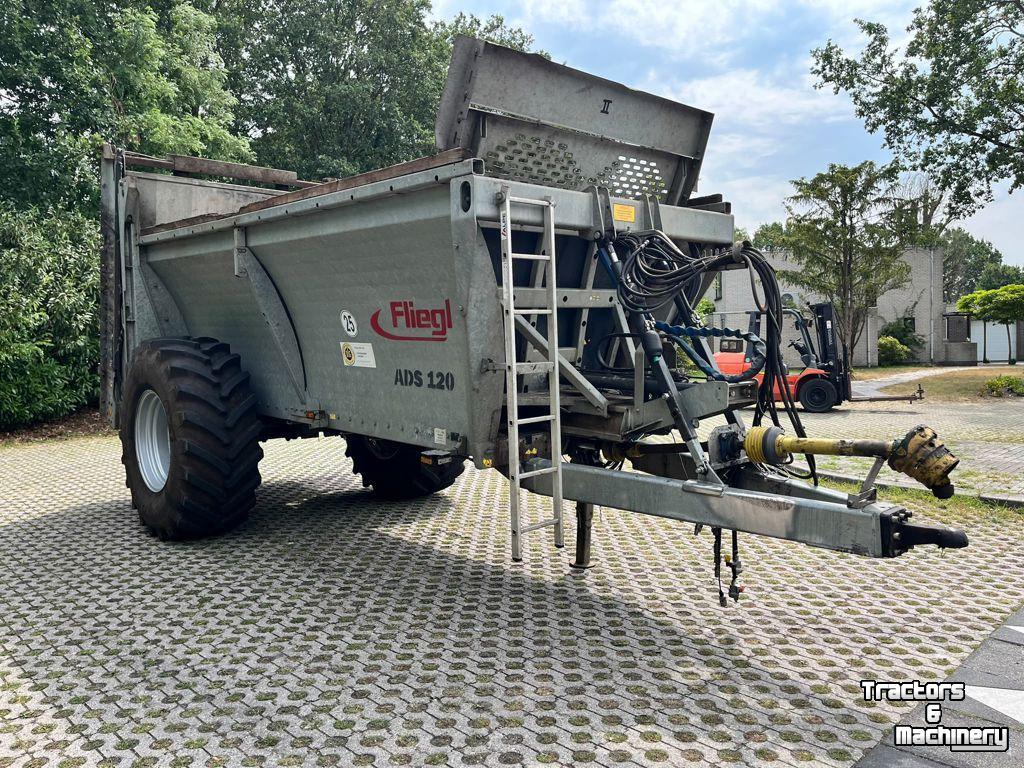 Mestverspreider / Stalmeststrooier Fliegl ADS 120 mestverspreider