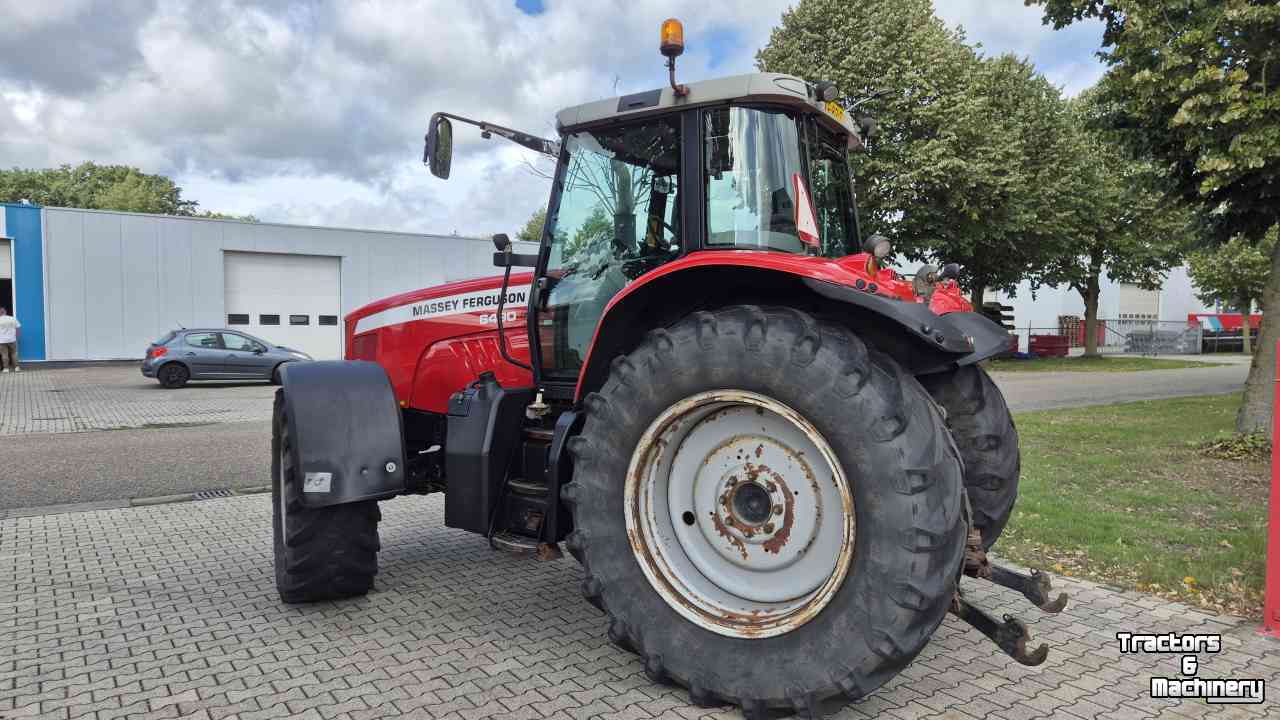 Tractor / Trekker Massey Ferguson 6490 Dyna-6 40Kmh, Lucht, Fronthef en PTO
