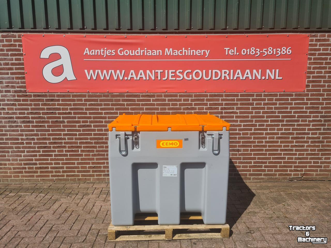 Brandstoftank / Vloeistoftank Cemo Diesel tank 600 liter