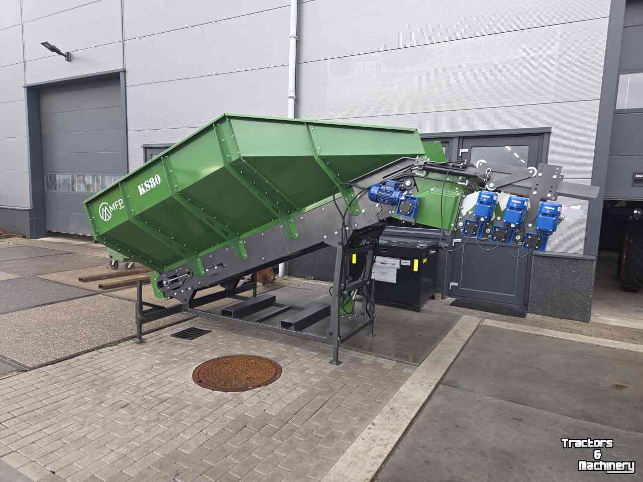 Stortbak MFP KS80 met verstelbaar rollenset