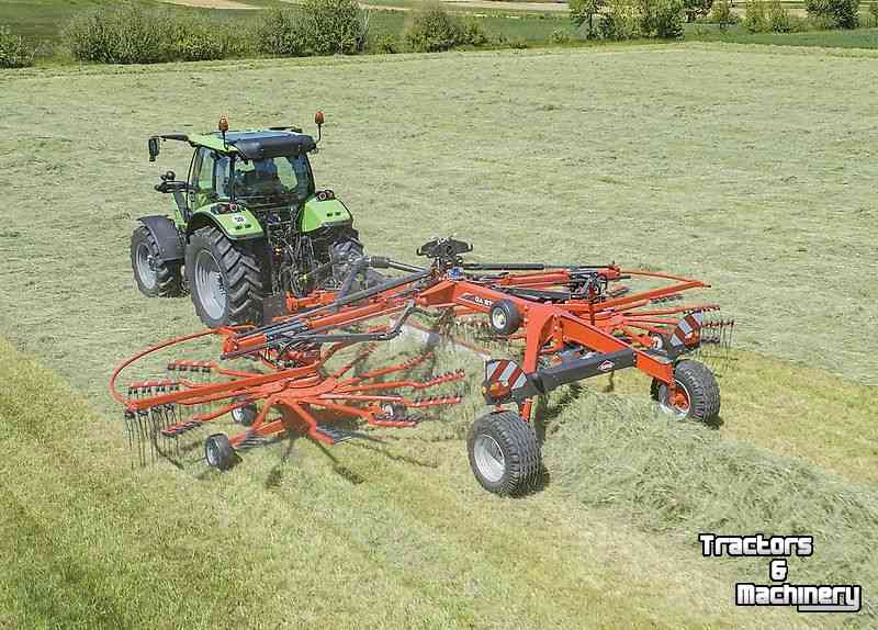 Rugger / Hark / Zwadhark Kuhn GA 8731+ dubbele hark met middenafleg
