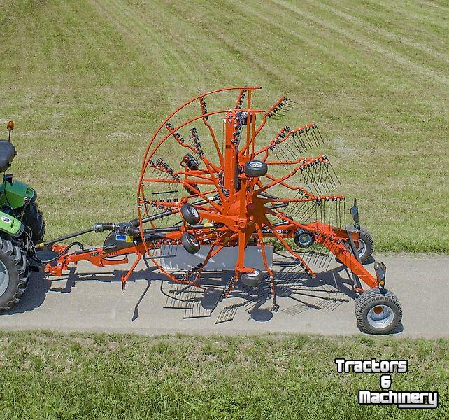 Rugger / Hark / Zwadhark Kuhn Kuhn - GA 8731+ dubbele hark met middenafleg