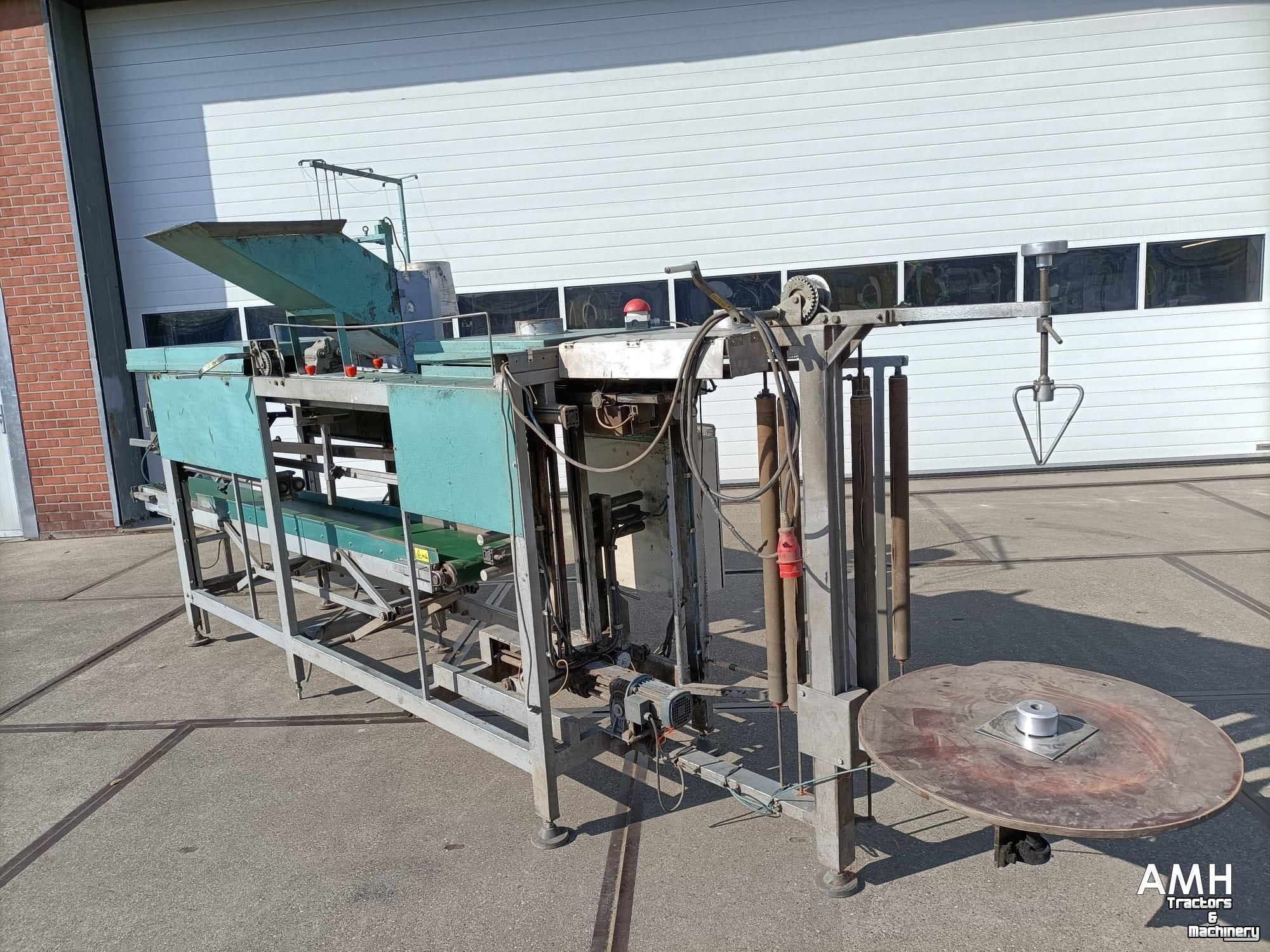 Overige inschuurmachines en toebehoren Pro-Pak BSM-1 Rolverpakker onbekend / unknown ROLVERPAKKER AUTOMAAT ROLLSTOCKBAGGER NETZVERPACKUNGSMASCHINE