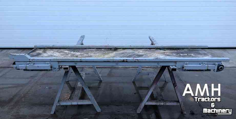 Transportband  2350X550 MM TRANSPORTBAND VLAKKE BAND FLAT BELT CONVEYOR BELT FLACHBAND FÖRDERBAND