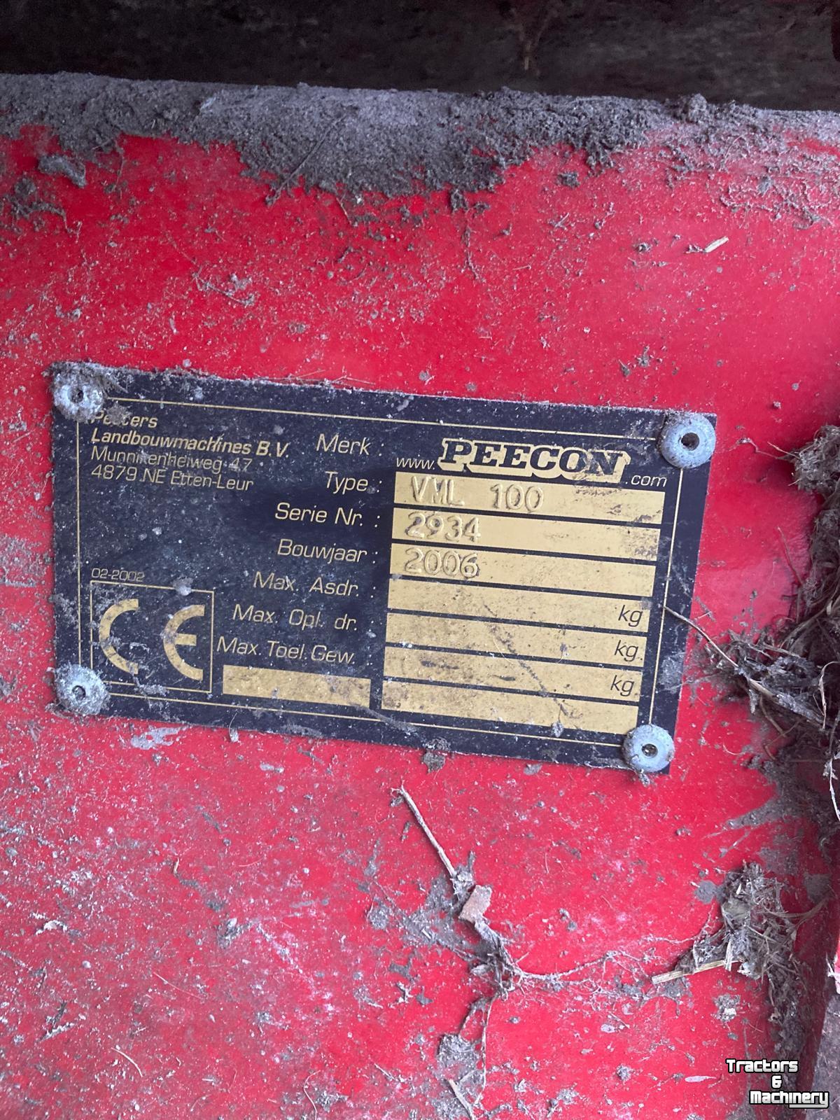 Voermengwagen Vertikaal Peecon VML 100