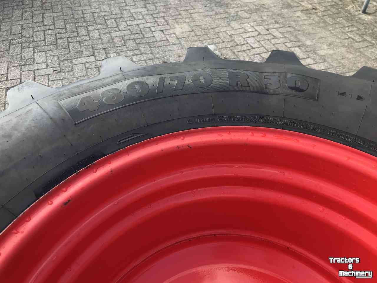 Wielen, Banden, Velgen & Afstandsringen Michelin 480/70R30 + 650/65R42