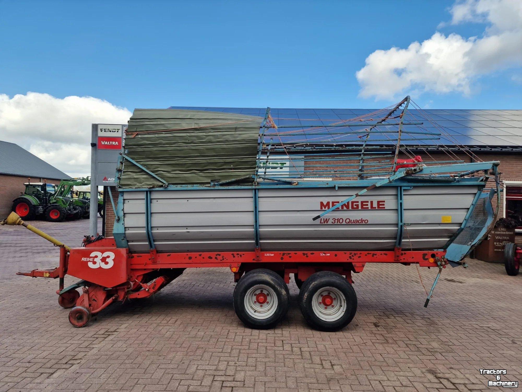 Opraapwagen Mengele LW310 QUADRO