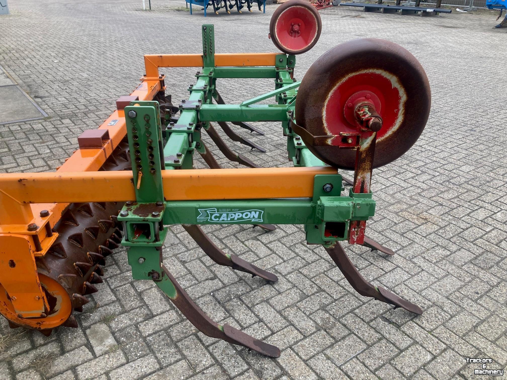 Cultivator Cappon cultivator met pakkerrol