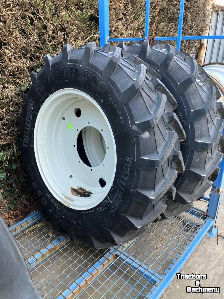 Wielen, Banden, Velgen & Afstandsringen Trelleborg 420/85R38 en 340/85R28