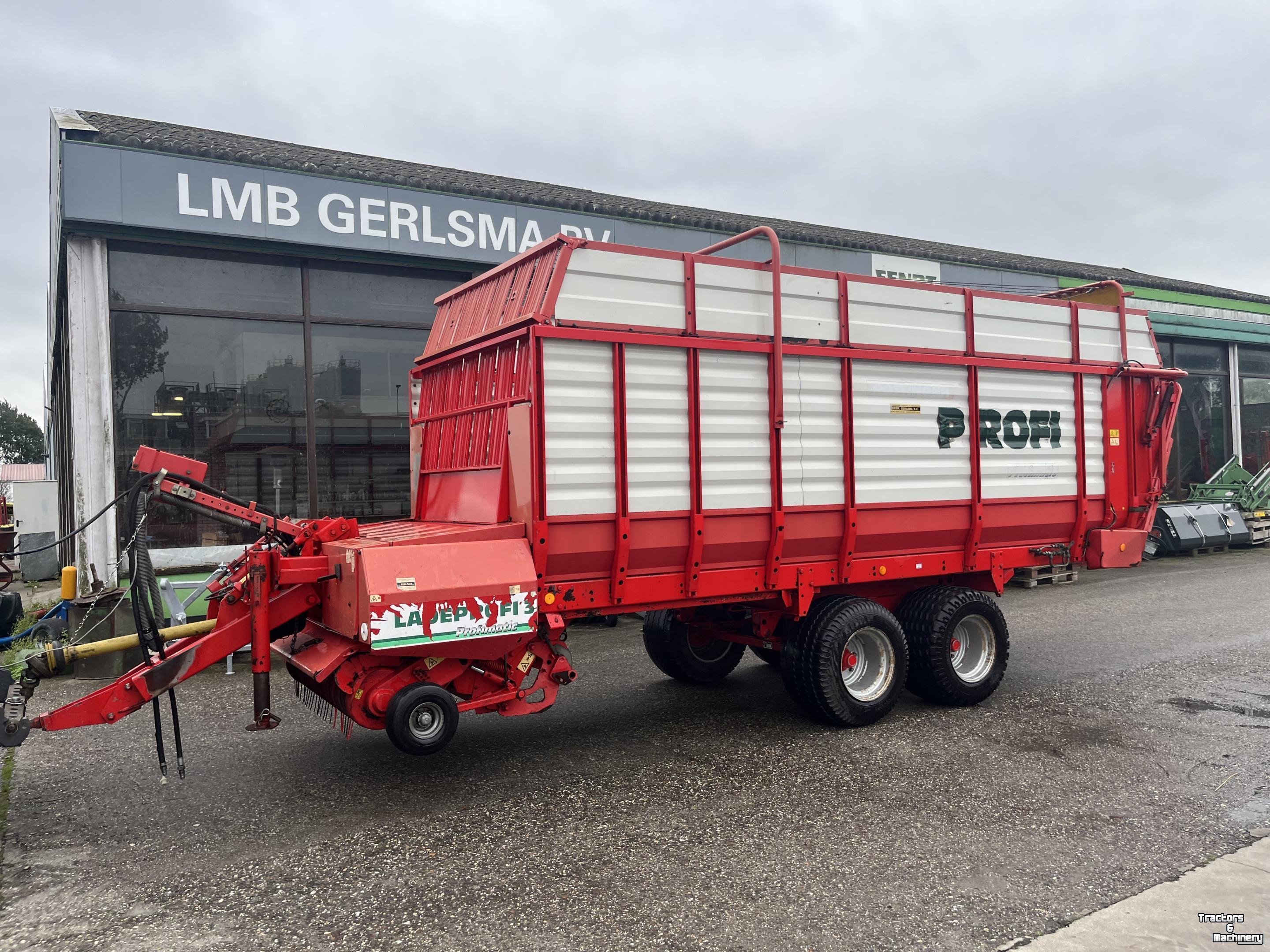 Opraapwagen Pottinger Ladeprofi 3