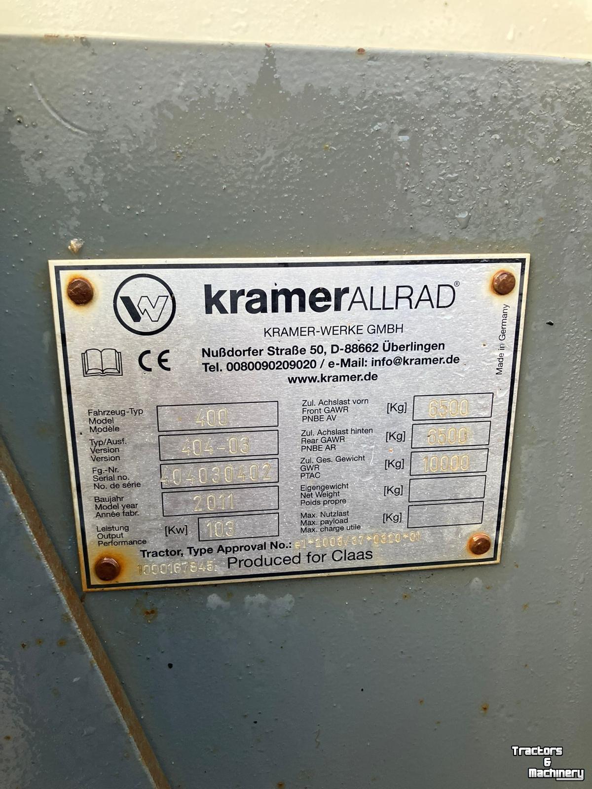 Verreiker Claas Scorpion 9040