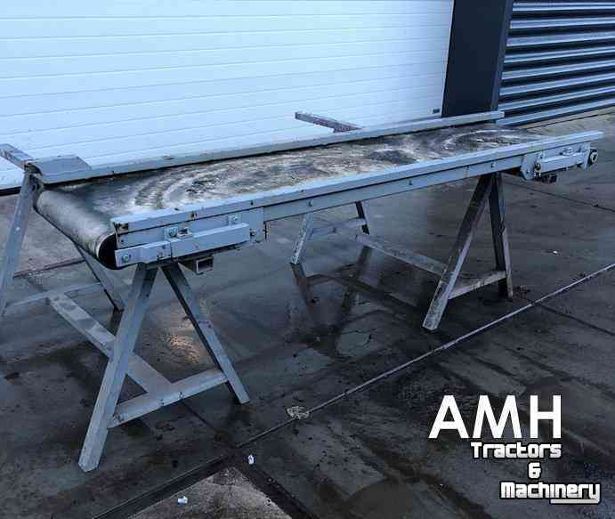 Transportband  2350X550 MM TRANSPORTBAND VLAKKE BAND FLAT BELT CONVEYOR BELT FLACHBAND FÖRDERBAND