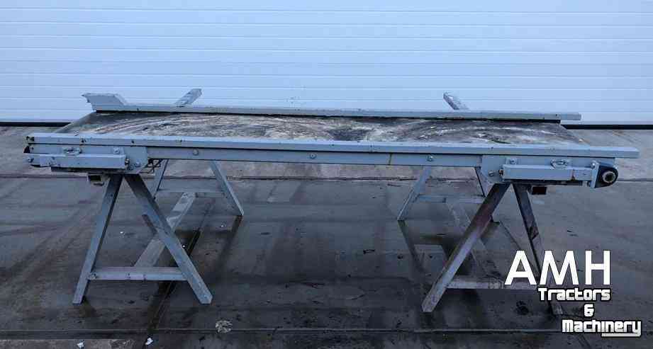 Transportband  2350X550 MM TRANSPORTBAND VLAKKE BAND FLAT BELT CONVEYOR BELT FLACHBAND FÖRDERBAND
