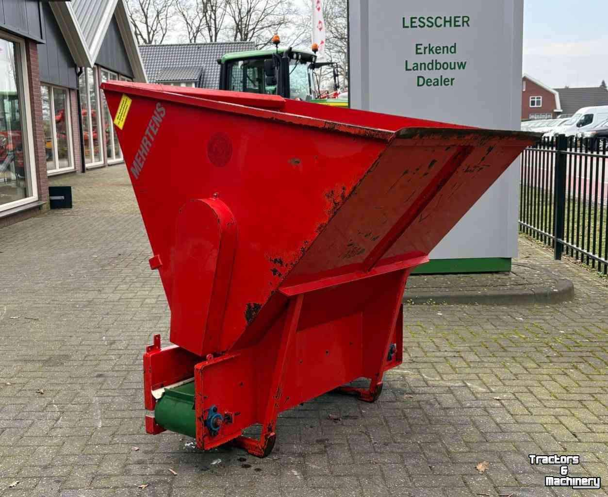 Zaagselstrooier voor boxen Mehrtens EG1200BL Boxenstrooier