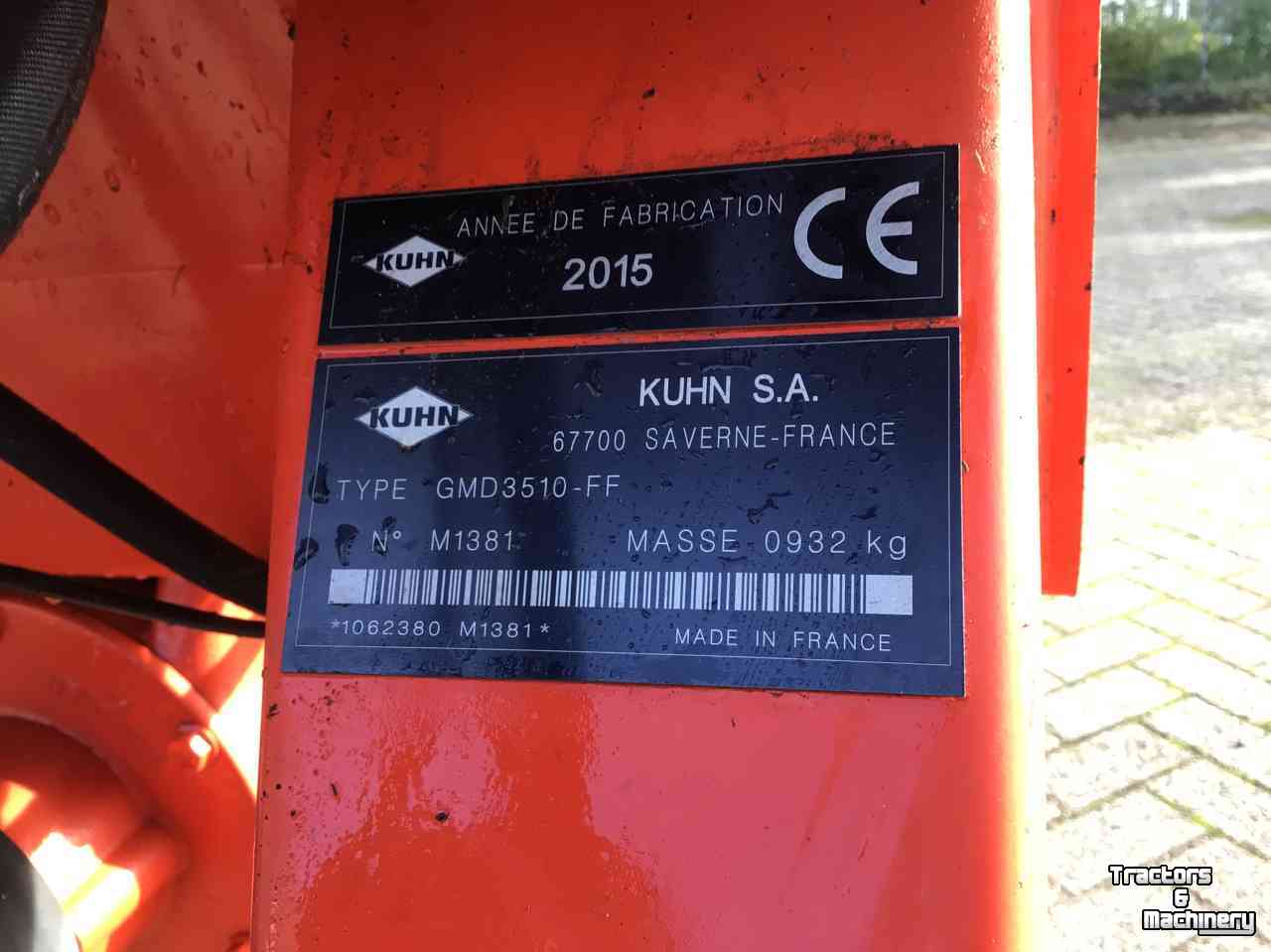 Maaier Kuhn GMD 3510