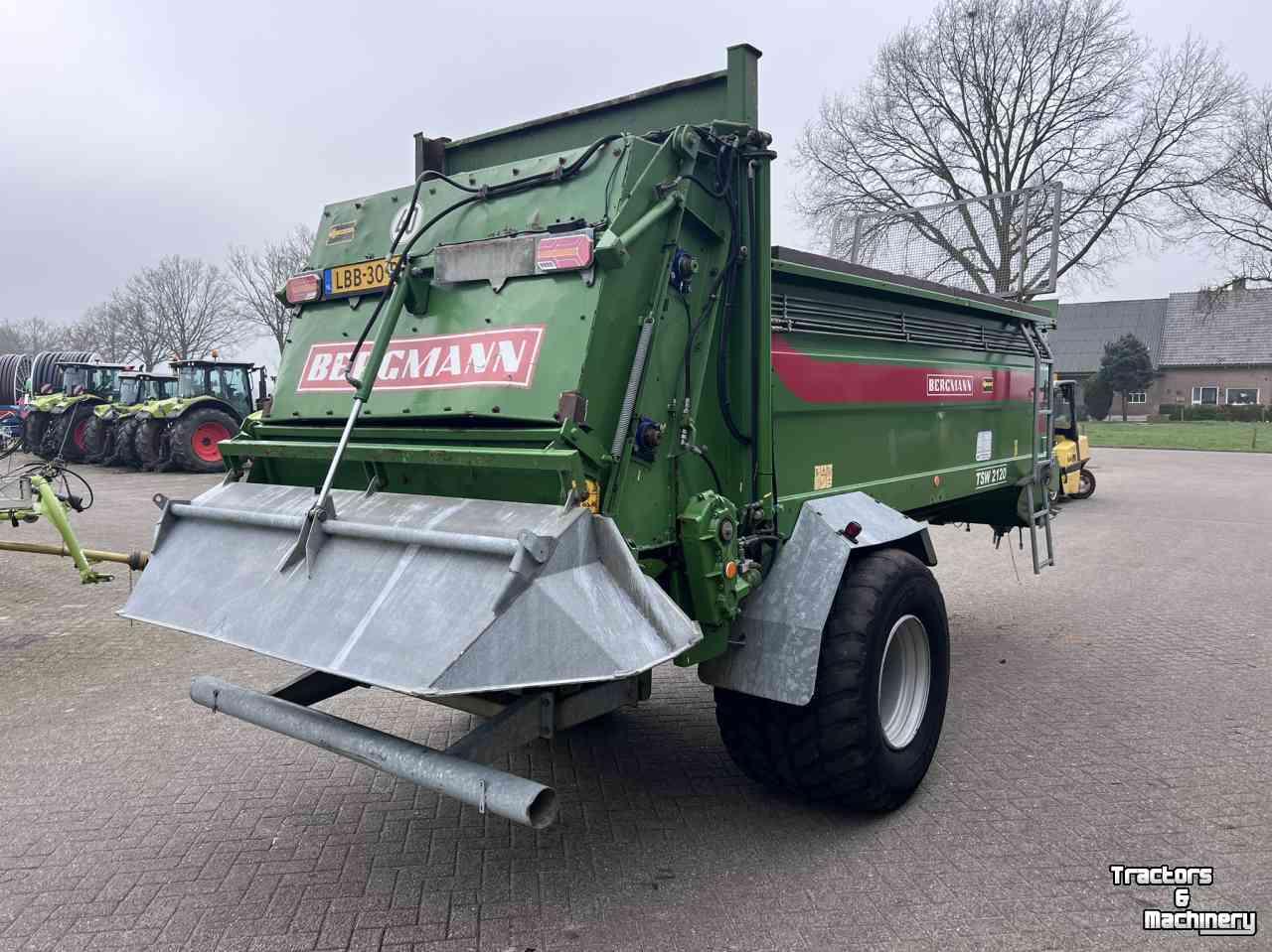 Mestverspreider / Stalmeststrooier Bergmann TSW 2120 E strooier