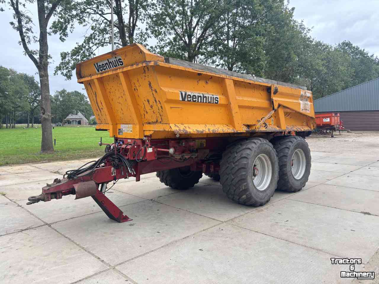 Gronddumper / Zandkipper / Grondverzetkipwagen / Dumper Veenhuis Jvzk 18000 zanddumper dumper kipper