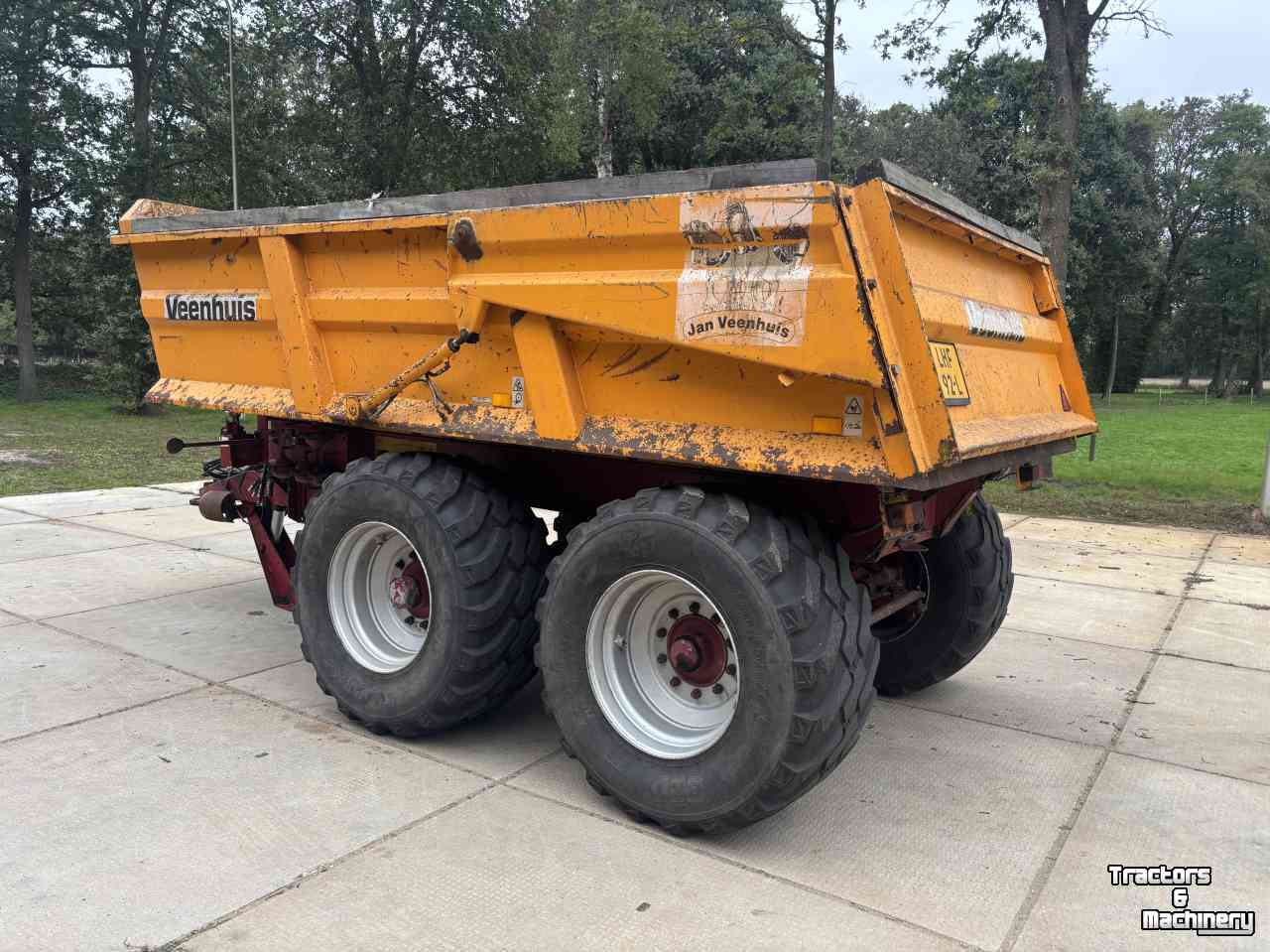 Gronddumper / Zandkipper / Grondverzetkipwagen / Dumper Veenhuis Jvzk 18000 zanddumper dumper kipper