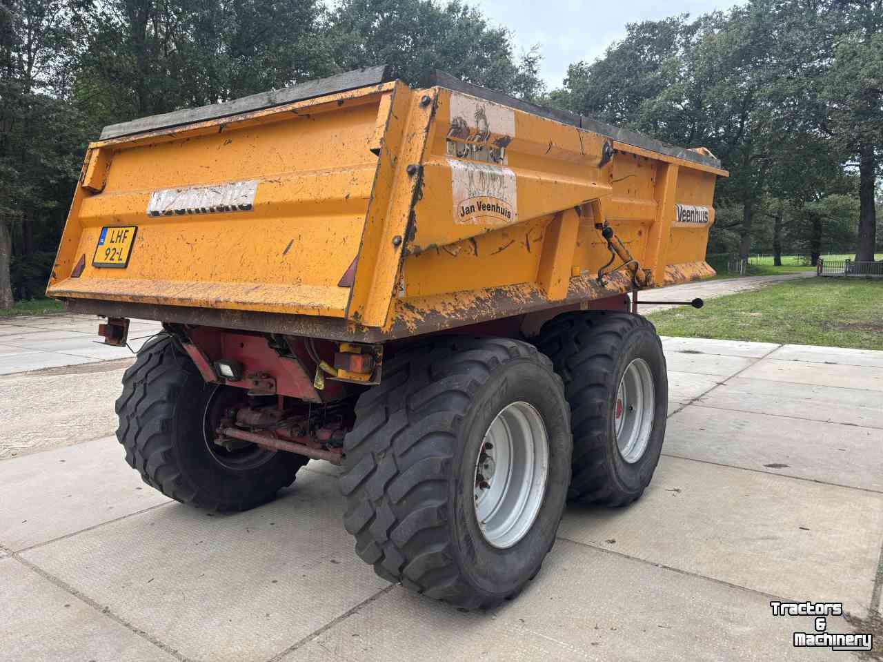 Gronddumper / Zandkipper / Grondverzetkipwagen / Dumper Veenhuis Jvzk 18000 zanddumper dumper kipper