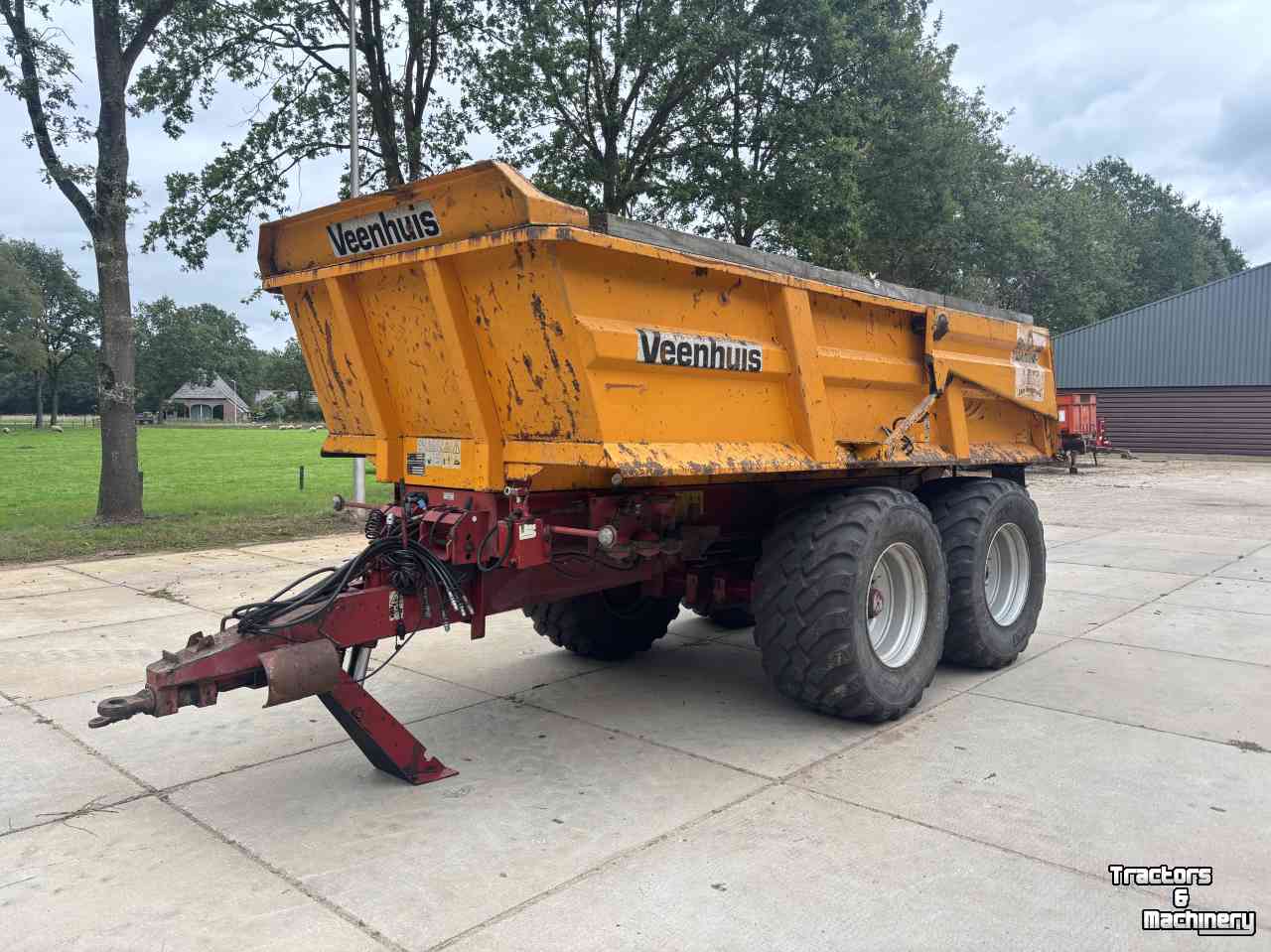 Gronddumper / Zandkipper / Grondverzetkipwagen / Dumper Veenhuis Jvzk 18000 zanddumper dumper kipper