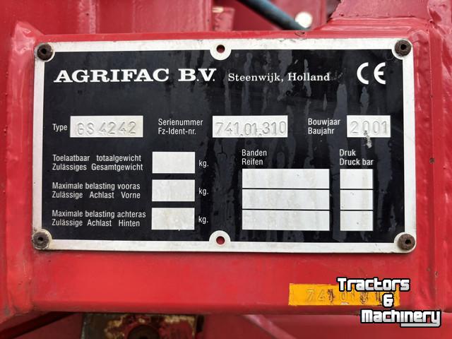 Gedragen Veldspuit Agrifac Agrifac GS4242 Getrokken Spuit