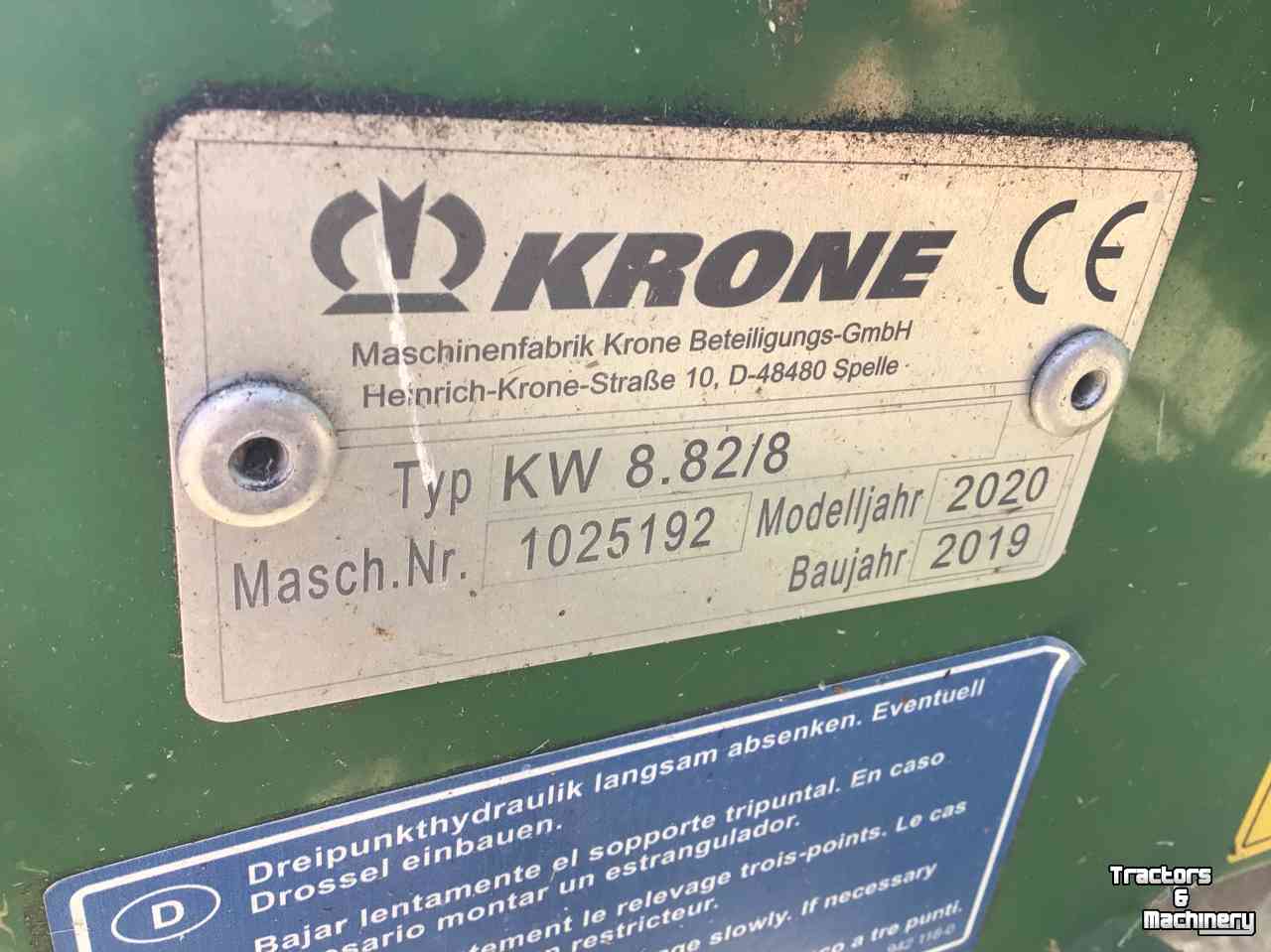 Schudder Krone KW 8.82/8