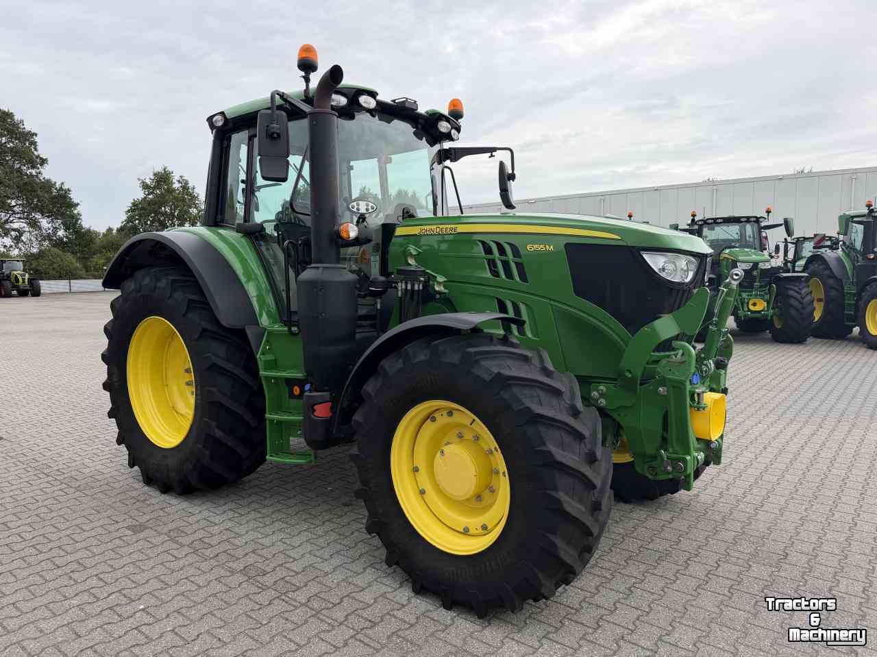 Tractor / Trekker John Deere 6155M CQ40 2023 1120 UUR FH+FA AUTOTRAC-READY!!!