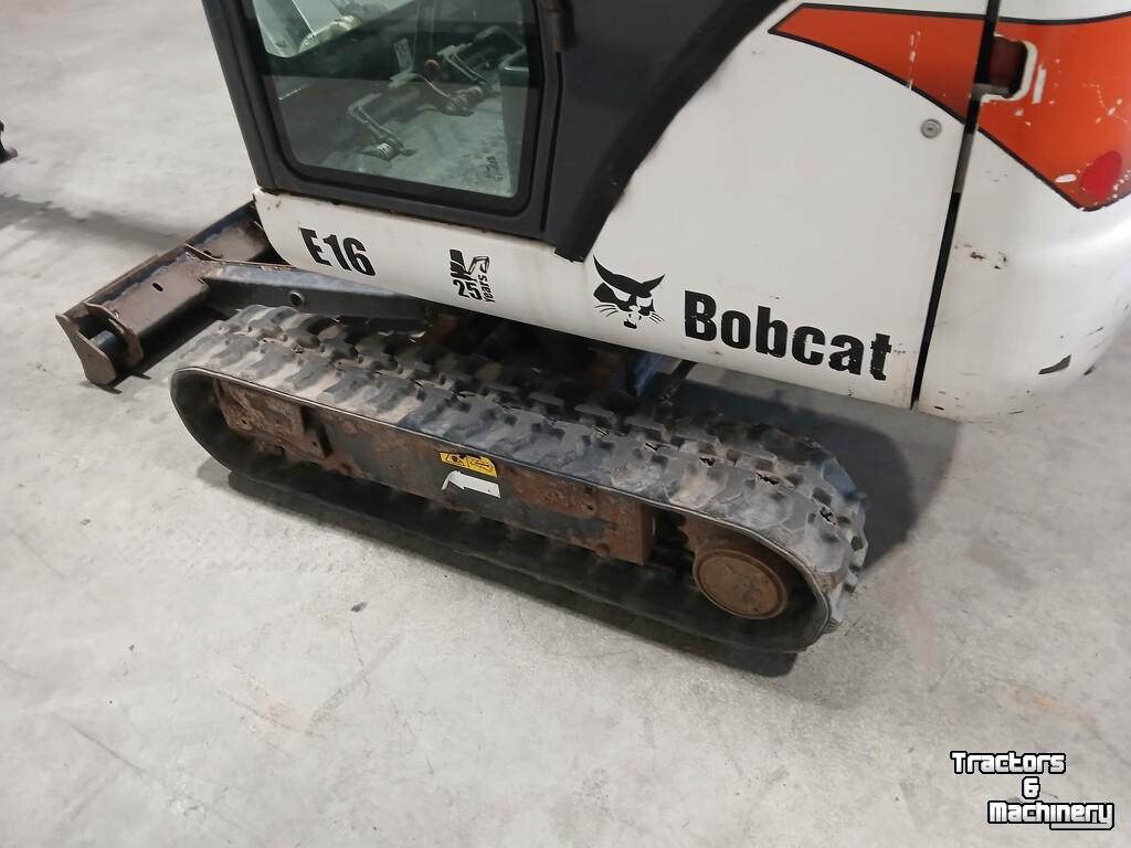 Mini-graver / Mini-graafmachine Bobcat E 16